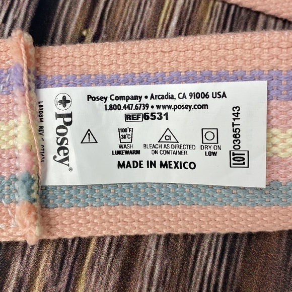 Posey Pastel Colored Belt- 52.5” - Picture 3 of 7
